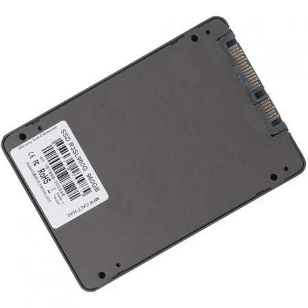 Твердотельный накопитель SSD AMD Radeon R5 R5SL120G 120GB 2.5" Client SATA 6Gb/s, 544/349, IOPS 42/40K, MTBF 2M, 3D TLC, 60TBW, RTL (181340) {100}