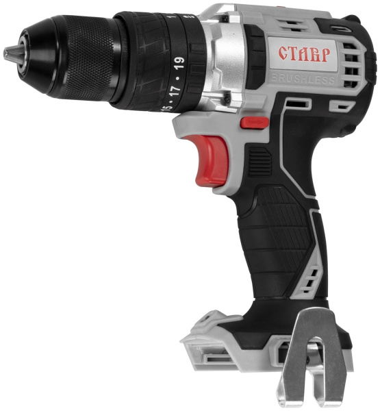 Дрель-шуруповерт аккумуляторная Ставр ДА-20УБ 20В (без АКБ и З/У) 500/1800об/мин, 28800 уд/мин, ступ