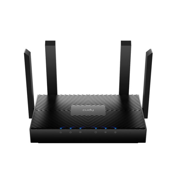 Маршрутизатор CUDY WR3000 AX3000 802.11n/ac/ax 2402+574_Mbps 2.4 /5/6 Ггц 3xLAN_1000 Mbps