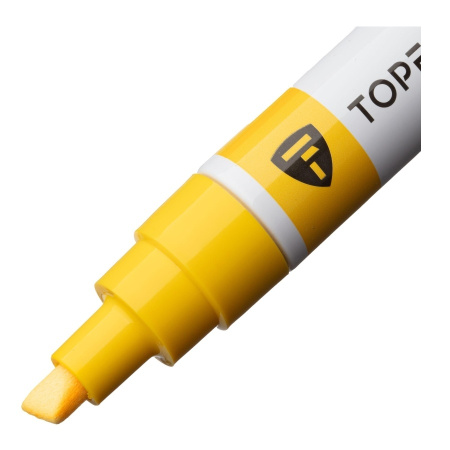 Маркер-краска TOPFORT "Paint" лаковый, 8мм, желтый (1827853)