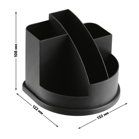 Подставка СТАММ "Авангард" черная (ОР52)