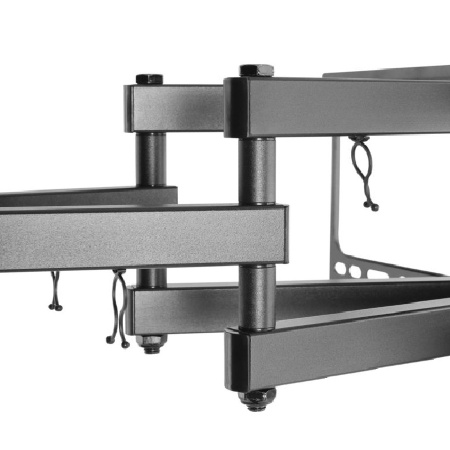 Кронштейн ITECHmount PTRB440LN черный настенный,для тв,32-55",до 40кг,от стены 53-464мм,с функцией наклона ＋5°～-15°,поворота 60° вправо / 60° влево,по