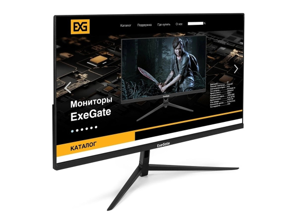 Монитор 27"/ExeGate/ProSmart EV2707/Черный/VA/1920*1080/75 Гц/VGA/HDMI