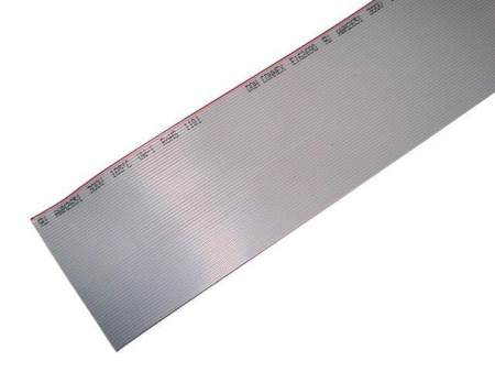 Шлейф RC, шаг=1.27мм, 30контактов, 28AWG, серый, RC-30