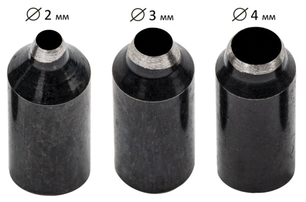 Дырокол фигурный "Круг", диаметр 2,3, 4 мм, ОСТРОВ СОКРОВИЩ, 663842