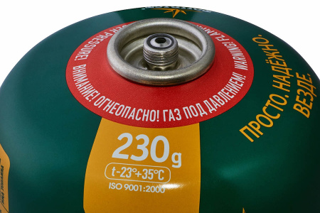 Баллон газовый Tourist Gas Standart TBR-230 230г.