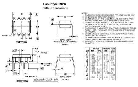 микросхема PIC12F675-I/P, DIP8