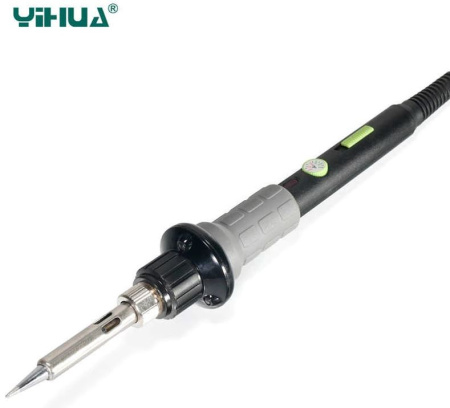 Паяльник Yihua 947-V, 200..480°С, 60вт, подсветка, подставка, очиститель жала 