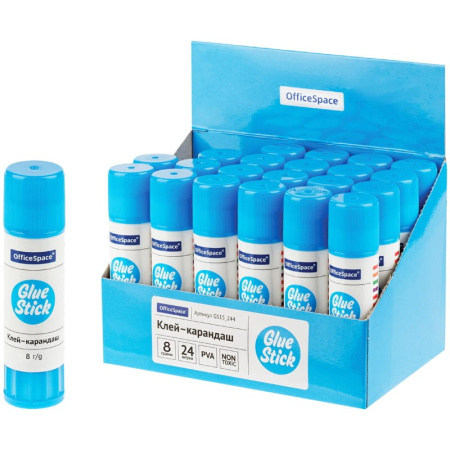 Клей-карандаш OfficeSpace 08гр. (GS08_243)