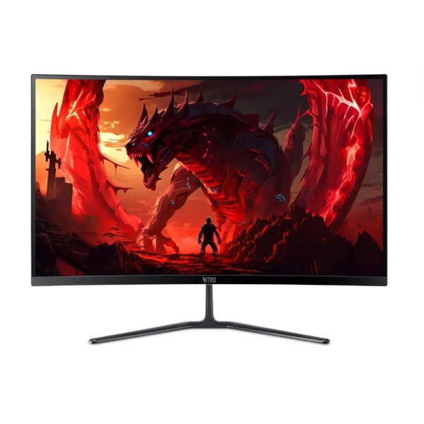 Монитор/ ACER Nitro ED270UX6bmiipx 27'', ZeroFrame, Curved 1500R, Black, 16:9, VA, 2560x1440, 1 / 0,5 (GTG, Min.)ms, 250cd, 220Hz, 2xHDMI(2.1) + 1xDP(1.4) + SPK + Audio Out, Speakers 2Wx2, sync: FreeSync Premium, hdr: HDR 10, Vesa:75x75