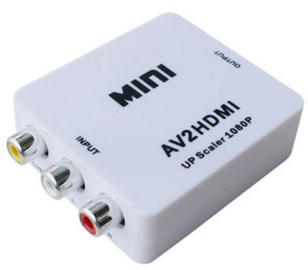 Конвертер AV => HDMI, 720P/1080P, HDV1810