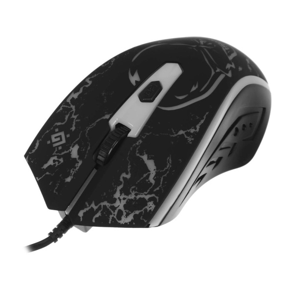 Игровая мышь USB Defender Overmatch GM-069 оптическая, 4кн, 2400dpi