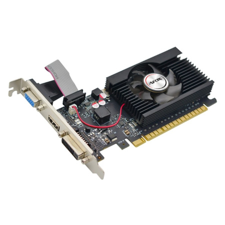 Видеокарта GeForce GT710 Afox 4Гб DDR3,64bit,HDMI,DVI,VGA,1FAN LP (AF710-4096D3L5-V3) ret