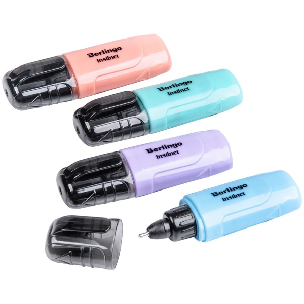 Корректирующий карандаш BERLINGO "Instinct" 05мл. мет. наконечник (KR515)