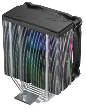 Кулер S115х/1200/1700/AMx PentaWave PC-Z04E SRB ARGB (220W/120mm/600-1850rpm/ARGB/4 тепл.трубки)