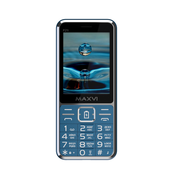 Сотовый Maxvi P21i Marengo 2sim/2.8"/320*240/microSD/0.3МП/Bt/2500мАч/моноблок
