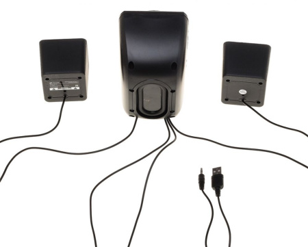 Актив.колонки 2.1 Оклик OK-420 11Вт, питание USB, Black