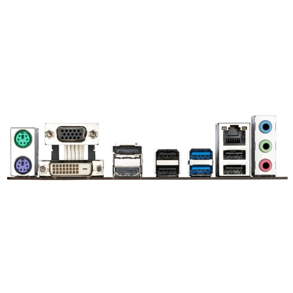 Мат.плата S1700 H610 Gigabyte H610M S2H V3  DDR4 (mATX,2DDR4,M.2,4SATA3,VGA,DVI,HDMI,DP,PC3200)