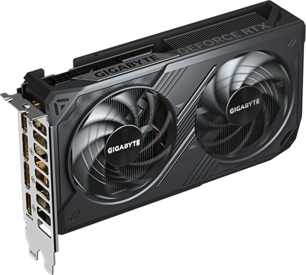 Видеокарта Gigabyte PCI-E 5.0 GV-N5060WF2OC-8GD 1.0 NVIDIA GeForce RTX 5060 8Gb 128bit GDDR7 2497/28000 HDMIx1 DPx3 HDCP Ret