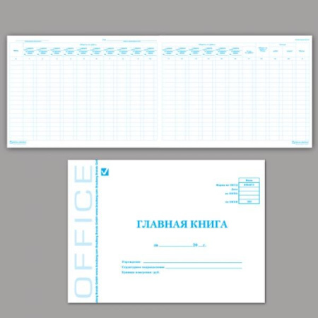 Книга главная BRAUBERG 48л. (130075) Книга главная BRAUBERG 48л. (130075)