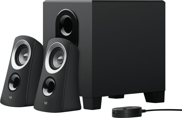 Колонки Logitech Z-313 2.1 черный 25Вт