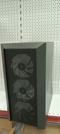 Распродажа! Корпус ATX Б_БП XASTRA A406 4ARGB Black (USB3.0,Audio,TG,черный,4х120мм ARGB)[A406-4FC12A] (вмятины)