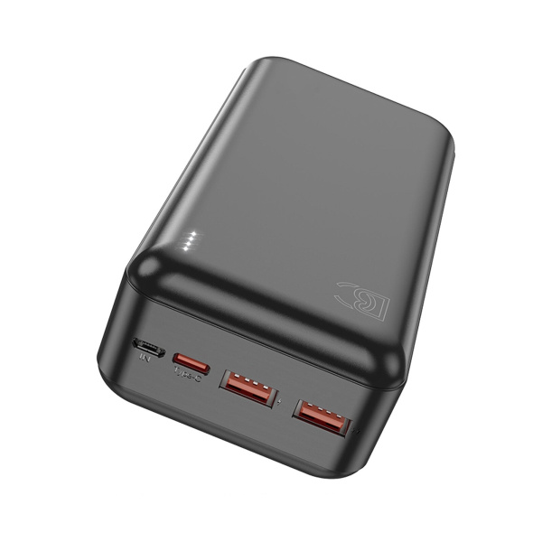 Аккумулятор внешний (Power Bank) BC 30PB101 30000mAh (5V 3A 2*USB QC PD) черный
