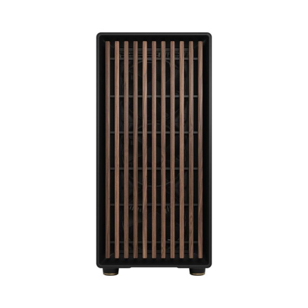 Корпус без блока питания/ Case Fractal Design North XL, Full-Tower, 3x140mm, 2xUSB-A 3.0 + 1xUSB 3.2 Type-C E-ATX, ATX, mATX, mITX Wood panel Charcoal Black