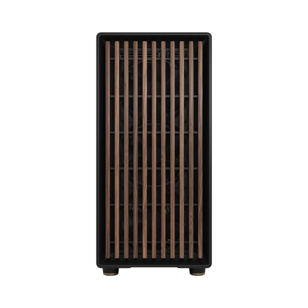 Корпус без блока питания/ Case Fractal Design North XL, Full-Tower, 3x140mm, 2xUSB-A 3.0 + 1xUSB 3.2 Type-C E-ATX, ATX, mATX, mITX Wood panel Charcoal Black