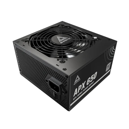 Блок питания 650Вт Montech APX 650W (ATX 2.43,APFC,120мм,2PCI-E,6SATA,80+Standard)[XWYA11-650W]
