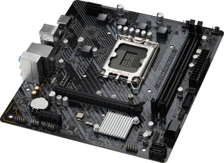 Мат.плата S1700 H610 ASRock H610M-H2/M.2 D5 (mATX,2DDR5,M.2,PCI-E16,PCI-E,2HDMI,PC5600)