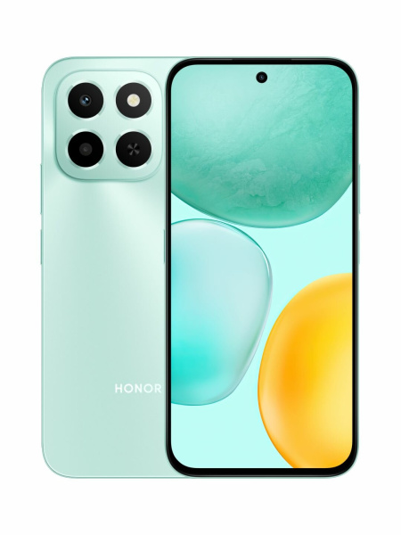 Смартфон Honor X6C 6Гб 256Гб Океанический голубой 6.61", TFT LCD, 1604*720, 2*2.0+6*1.7Ггц, 50+0.08МП, 5Мп, NFC, 4G, 5300мАч, And 15