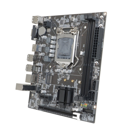 Мат.плата S1155 с процессором i7-2600K BaseTech H61M-K (mATX,2DDR3,M.2,3SATA,VGA,HDMI,PC1600)