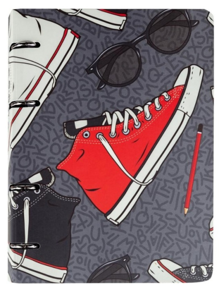 Тетрадь на кольцах 120л. "Converse" Canbe TSB5-120CV