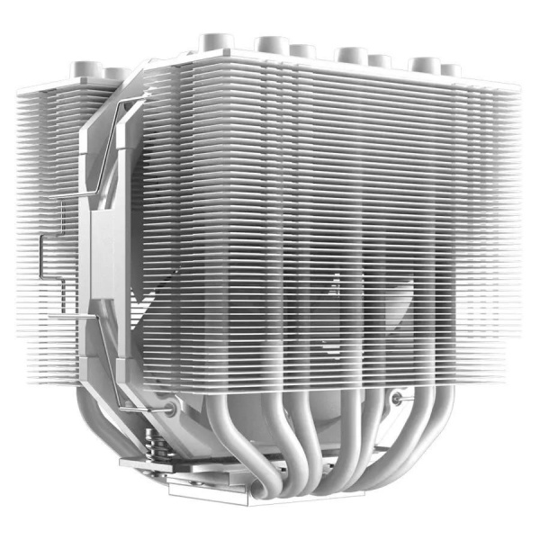 Кулер S115x/1200/1700/AMx ID-Cooling SE-207 XT SLIM SNOW (220W/120mm/700-1800rpm/7 тепл.трубок/высота 135мм!/белый)