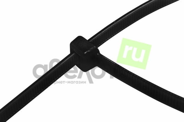 Стяжка(хомут) кабельная нейлоновая 500х4.8, черный, упаковка 100штук, Rexant 07-0501