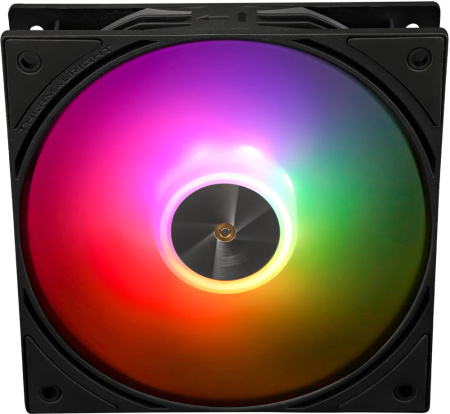 Кулер в корпус 120х120х25 Thermalright TL-P12-S ARGB черный (1500prm/4pin+ARGB Sync/52.86 CFM/22.1дБ/подшипник гидродинамический/ARGB)
