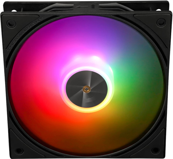 Кулер в корпус 120х120х25 Thermalright TL-P12-S ARGB черный (1500prm/4pin+ARGB Sync/52.86 CFM/22.1дБ/подшипник гидродинамический/ARGB)