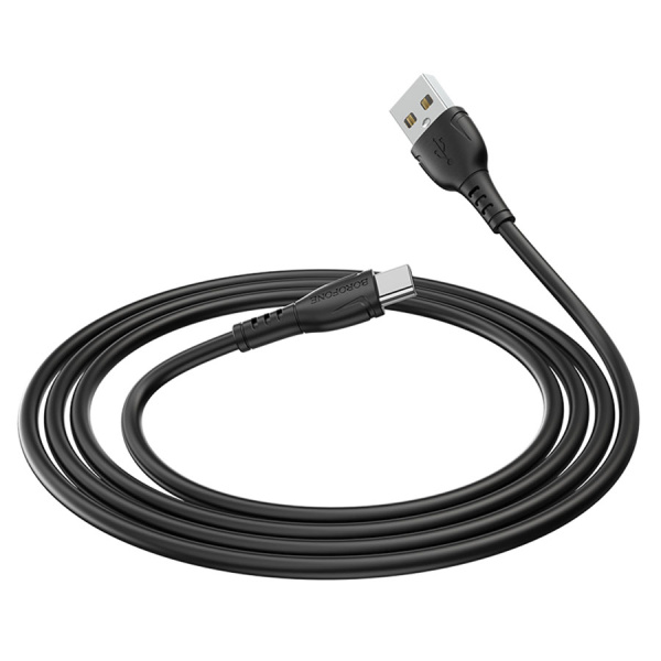 Кабель USB Type-C (m) - USB(m) BOROFONE BX51, 1м, 3.0A, черный