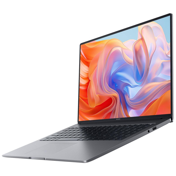 Ноутбук HONOR MagicBook X16 Plus Intel Core 5 220H/32Gb (soldered D4)/SSD1Tb/UMA/16"/IPS/WQXGA/2560x1600/120Hz/Win11/Grey/1.79kg