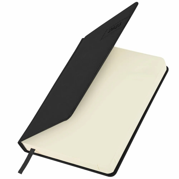 Ежедневник BRAUBERG A5 2026г. "Imperial" черный (117063)