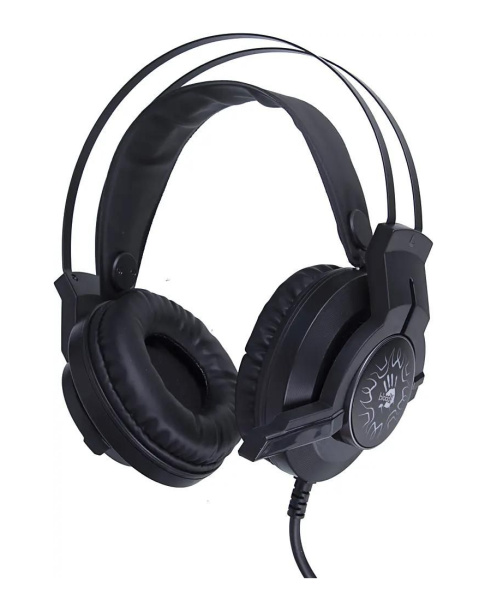 Игровая гарнитура A4Tech Bloody J437 мониторные, 16Ом, 100дБ, кабель 1.8м, USB Black