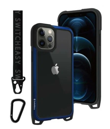 Накладка для iPhone 12/12 Pro SwitchEasy Odyssey синий (GS-103-122-114-142)