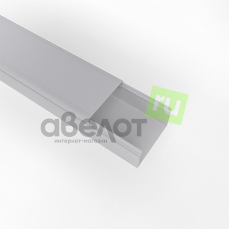 Кабель-канал  20*10мм, белый, Rexant, 2метра