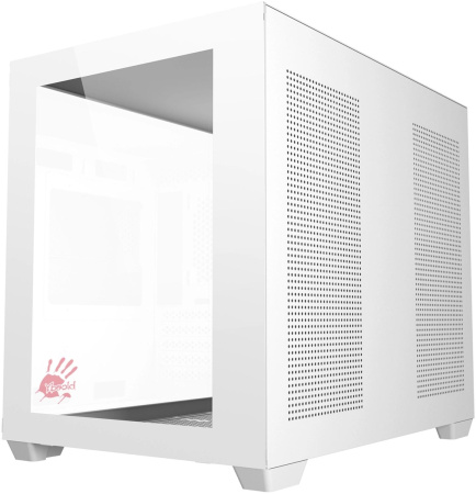 Корпус Bloody BD-CC108 белый без БП mATX 9x120mm 2xUSB3.0 audio bott PSU