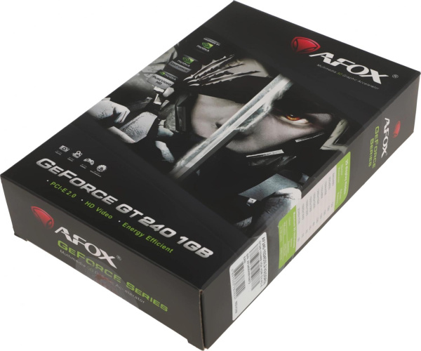 Видеокарта Afox PCI-E 2.0 AF240-1024D3L2-V2 NVIDIA GeForce GT 240 1Gb 128bit DDR3 550/1334 DVIx1 HDMIx1 CRTx1 HDCP Ret low profile