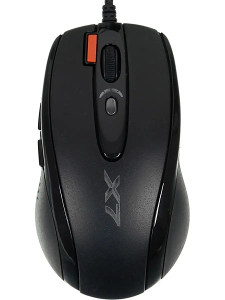 Игровая мышь USB A4Tech XL-750BK лазерная 3600dpi, кабель 1.8м, Black