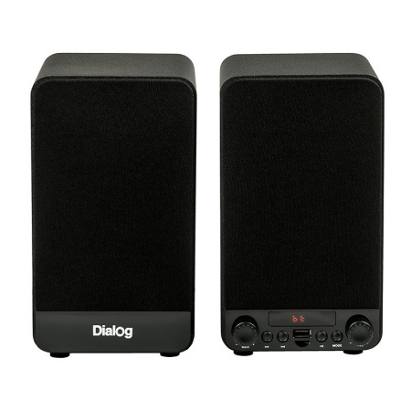 Актив.колонки 2.0 Dialog Jazz AJ-13 30Вт, Bluetooth, USB, дерево, microSD, Black