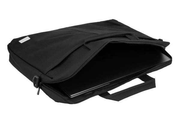 Сумка_для_ноутбука 17" Digma W-210 черный полиэстер (W210BK)