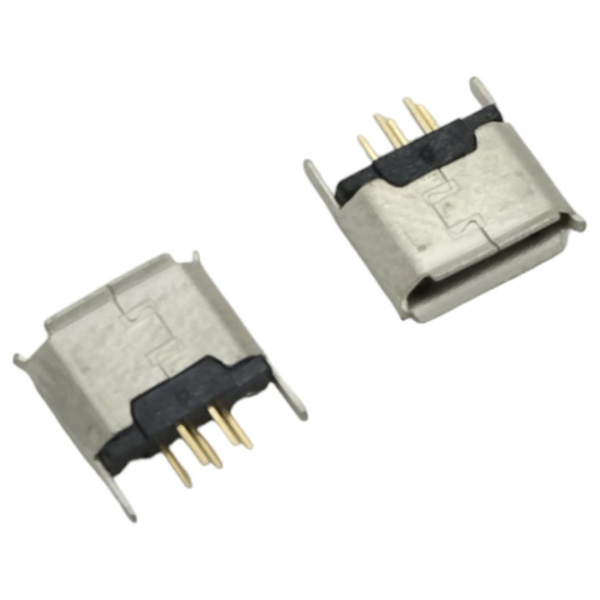 Гнездо USB micro 05-BF/на плату, прямое